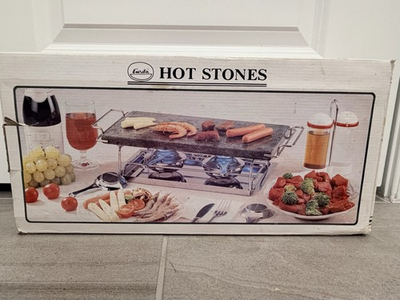 #ad Euritia Hot Stone Grill Table Top. Brand New. Green Granite Stone. $50.00
