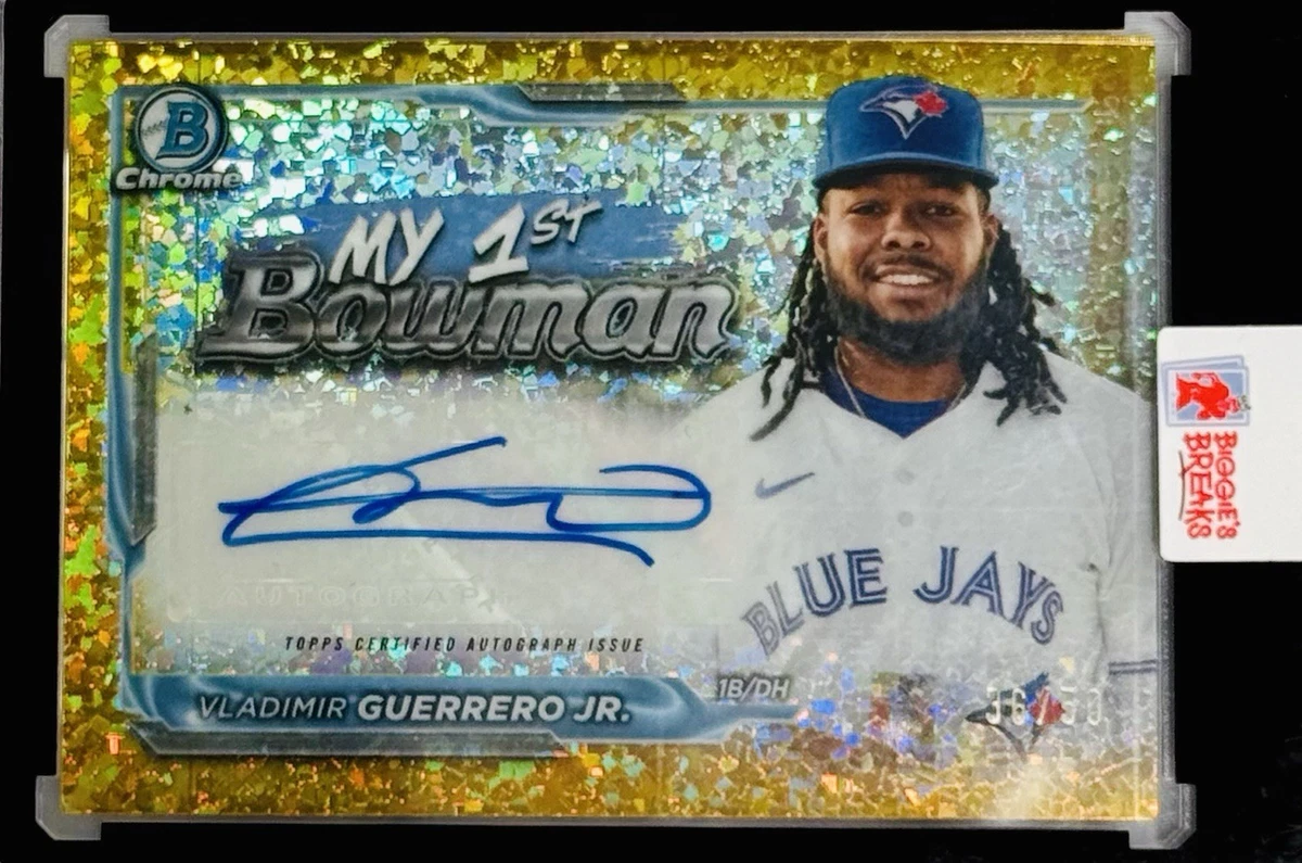 Bowman Vladimir Guerrero Baseball Toronto Blue Jays Sports Trading 