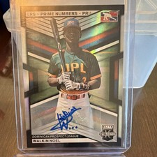 Panini 2023 Elite Extra Edition Walkin Noel 172 Prime Numbers Auto Dominican /60