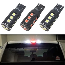 2 White 1 Red 921 LED Bulbs for 2005-2020 Nissan Frontier Cargo 3rd Brake Lights