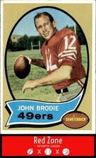 1970 Topps - #130 John Brodie VG/EX.