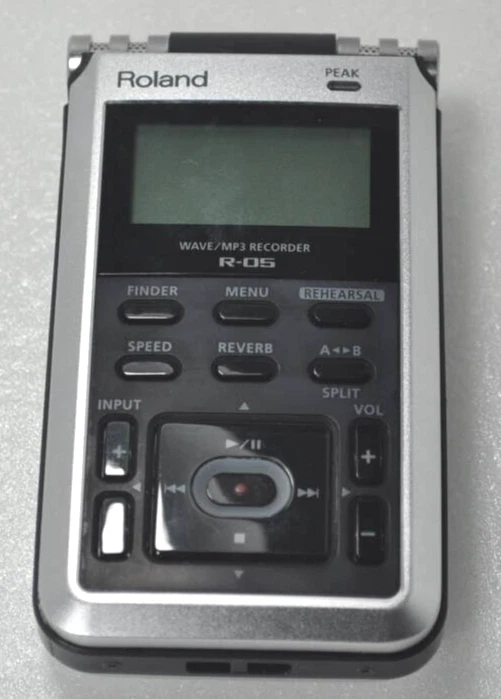 Roland R-05 Studio tragbarer WAVE/MP3 Linear PCM Recorder BESCHREIBUNG LESEN - Bild 2 von 3