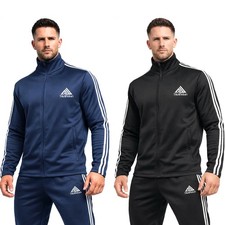 Men's Tracksuit Set Athletic Jogging Suit Full Zip Jacket Jogger Pants