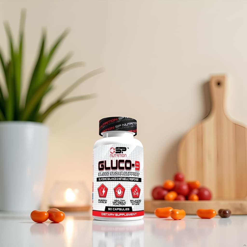 Unflavored Gluco 9 Capsules - 120 Count for Hormonal Balance and Energy Support thumbnail 8