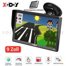 XGODY 9 Zoll Navigation GPS Navi für Auto LKW PKW Navigationsgerät DE & EU Karte