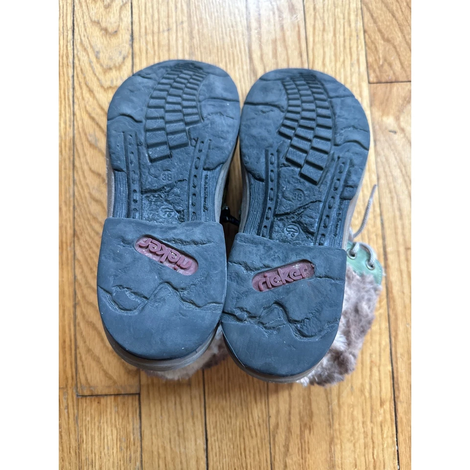 Rieker Women’s Olive Ankle Boots Size US 7.5 EU 38 - Image 4 of 4