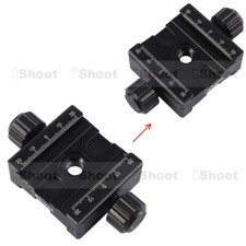 Double-faced Clamp for 39mm AS Camera Tripod Ball Head Quick Release Plate