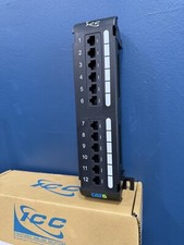 ICC 12-PORT CAT 6 VERTICAL PATCH PANEl