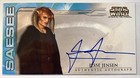 2002 Star Wars Attack Clones Widevision Auto Jesse Jensen as Saesee Tiin