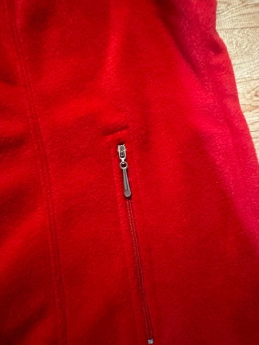 Karen Scott Vest Jacket Women's Size 2X Red Sleeveless Full Zip Pockets - Picture 5 of 10