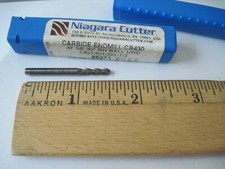 Niagara Cutter 86271 Carbide Ball End Mill 1/8" x 1/2" x 1-1/2", 4FL, CB430