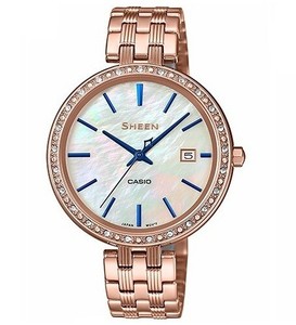 casio sheen pink gold