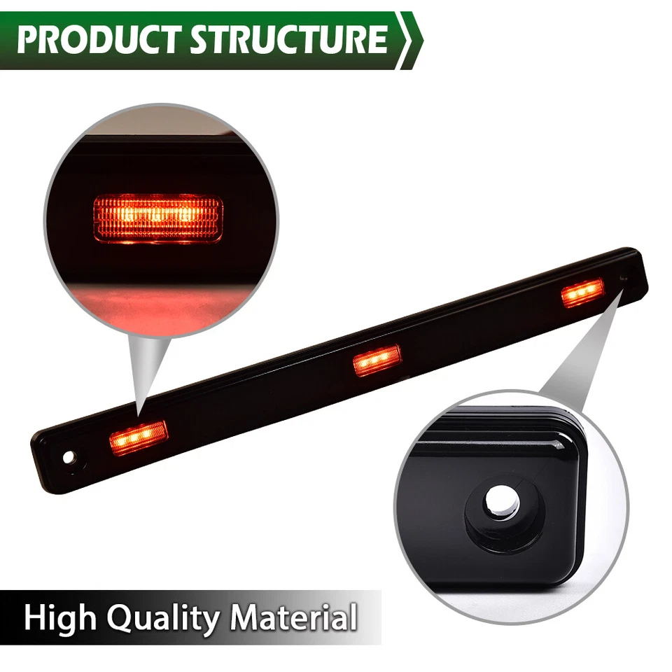 Luz marcadora trasera LED Super Duty apta para Ford F250 F350 F450 F550 2017-2022 Foto 4 de 4