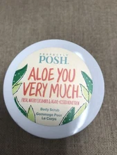 Perfectly Posh Aloe You Very Much Body Scrub  New/Sealed free shipping
