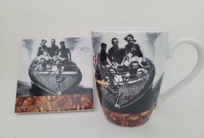 Tasse/Mug & Coaster (Untersetzer Keramikplatte-/Kachel) SET OVP