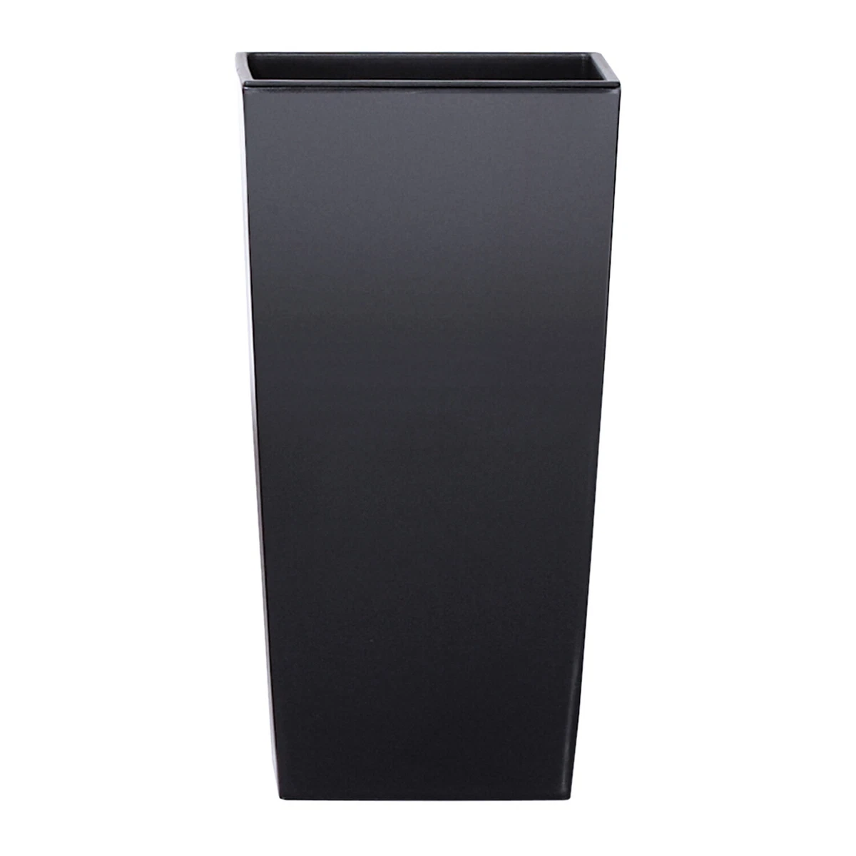 Prosper Plast Vaso Lofly Quadrato 24,5x24,5x22,5 Cm – Plastica Grigio Antracite Per Esterni E Interni