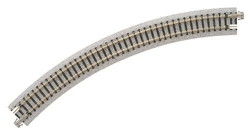 KATO N Scale Model Railway Track 20-110 R282-45deg Curved Track 4 pcs - Image 2 of 2