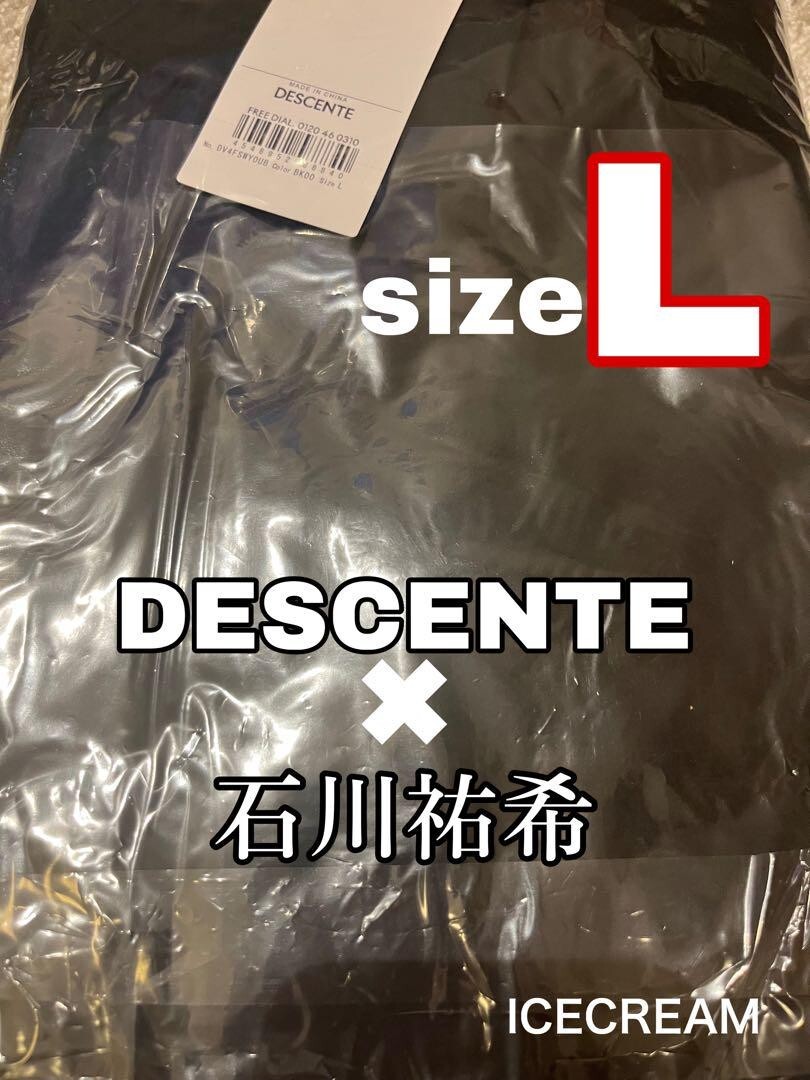 未使用☆DESCENTE yuki ishikawa オリジナルスウェット Yuki Ishikawa DESCENTE Collaboration hoodie L 2024