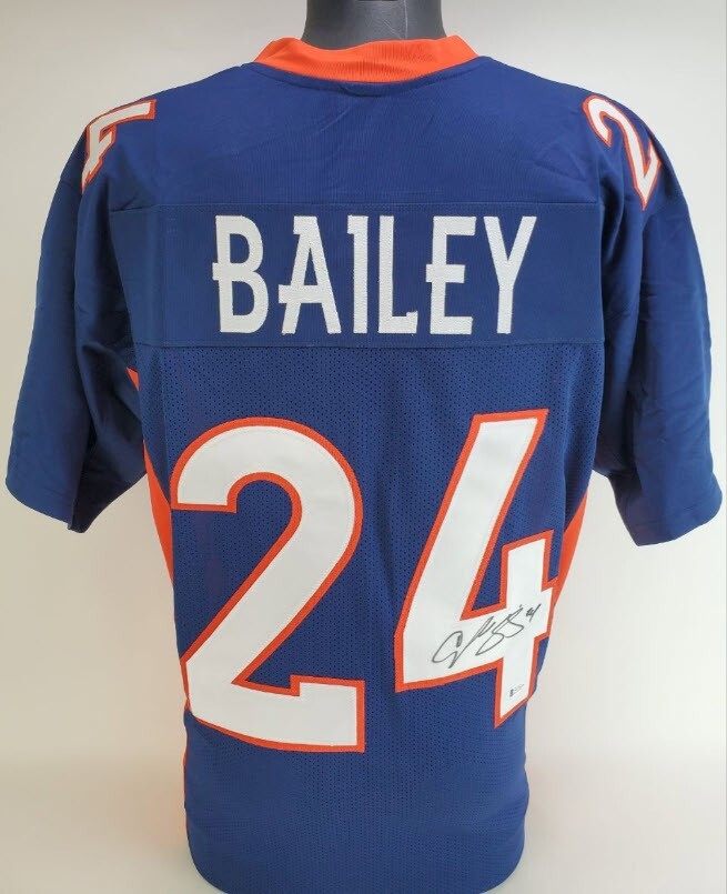 Champ Bailey Signed Autographed Denver Broncos Custom Jersey
