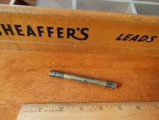 Eversharp ~ Black Square 4'' Leads 4H One Tube ~ Mechanical Pencil Vtg USA ~