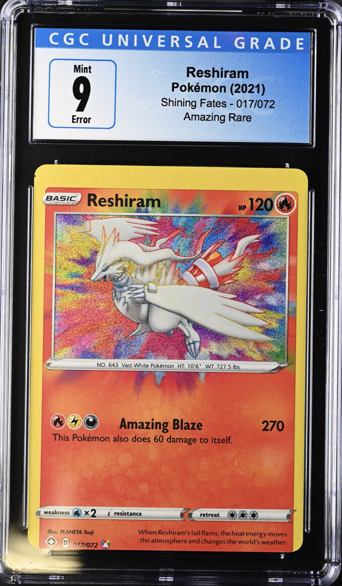 Reshiram (Japanese) 021/190 - All Graded & Non-English