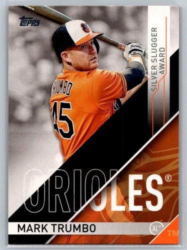 💎2017 Topps Baseball Silver Slugger Awards #SS-13 Mark Trumbo - Orioles💎