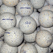 24 Orange/Blue Vice Drip Mix Used Golf Balls - 4A/5A Grades AAAA / AAAAA