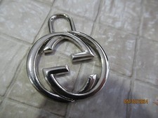 GUCCI ZIP PULL   CHARM 27MM SILVER tone,  METAL SO PRETTY