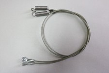 1991-1993 Dodge Shadow Convertible Side Hold Down Tension Cables Pair - New