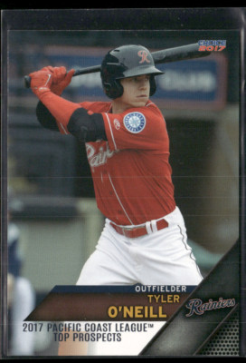 Tyler O'Neill 2017 Pacific Coast League PCL Top Prospects Set