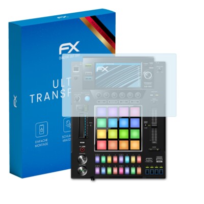atFoliX 3x Displayschutzfolie für Pioneer DJS-1000 Schutzfolie klar Folie