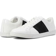 KENNETH COLE UNLISTED STAND  MIX SNEAKERS COLOR WHITE/BLACK SIZE 13M NIB