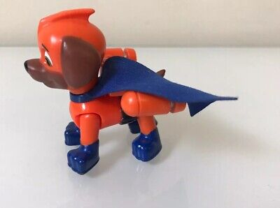 Paw Patrol Zuma Super Pups Action Figure with Cape and Removable Pack  Complete