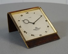 Orologio da tavolo Kienzle 8 giorni design ottone orologio pubblicitario 10 p...