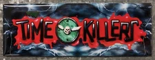Time Killers Arcade Game Marquee Fridge Magnet