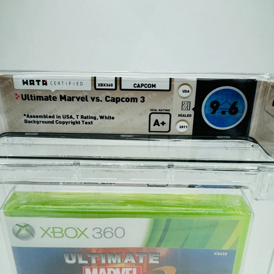 Ultimate Marvel vs. Capcom 3 - XBOX 360, 2011 Not VGA Factory Sealed WATA 9.6 A+ - Image 2 of 4