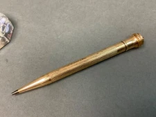 Vintage Wahl Eversharp Gold Filled Mechanical Pencil w/ ring hoop top Monogramed