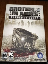Brothers In Arms Earned In Blood PC Game Windows 2000 XP Computer Ww2 Euc ~