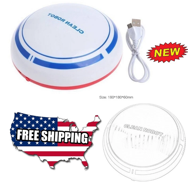 Smart Robot Vacuum - Automatic Floor Cleaner Sweeping Robotic Sweep Dust Clean