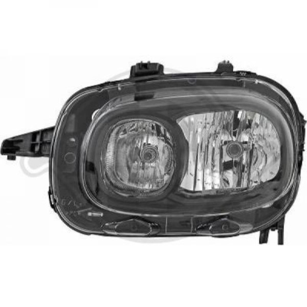 Diederichs Scheinwerfer Links FüR CitroëN C3 III SX 1.2 Vti 82 1.6 Bluehdi-image
