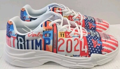 トランプ NB MAGA 2024 Sneakers Size 11M/MEN'S New In Box TRUMP TRENDZ | eBay