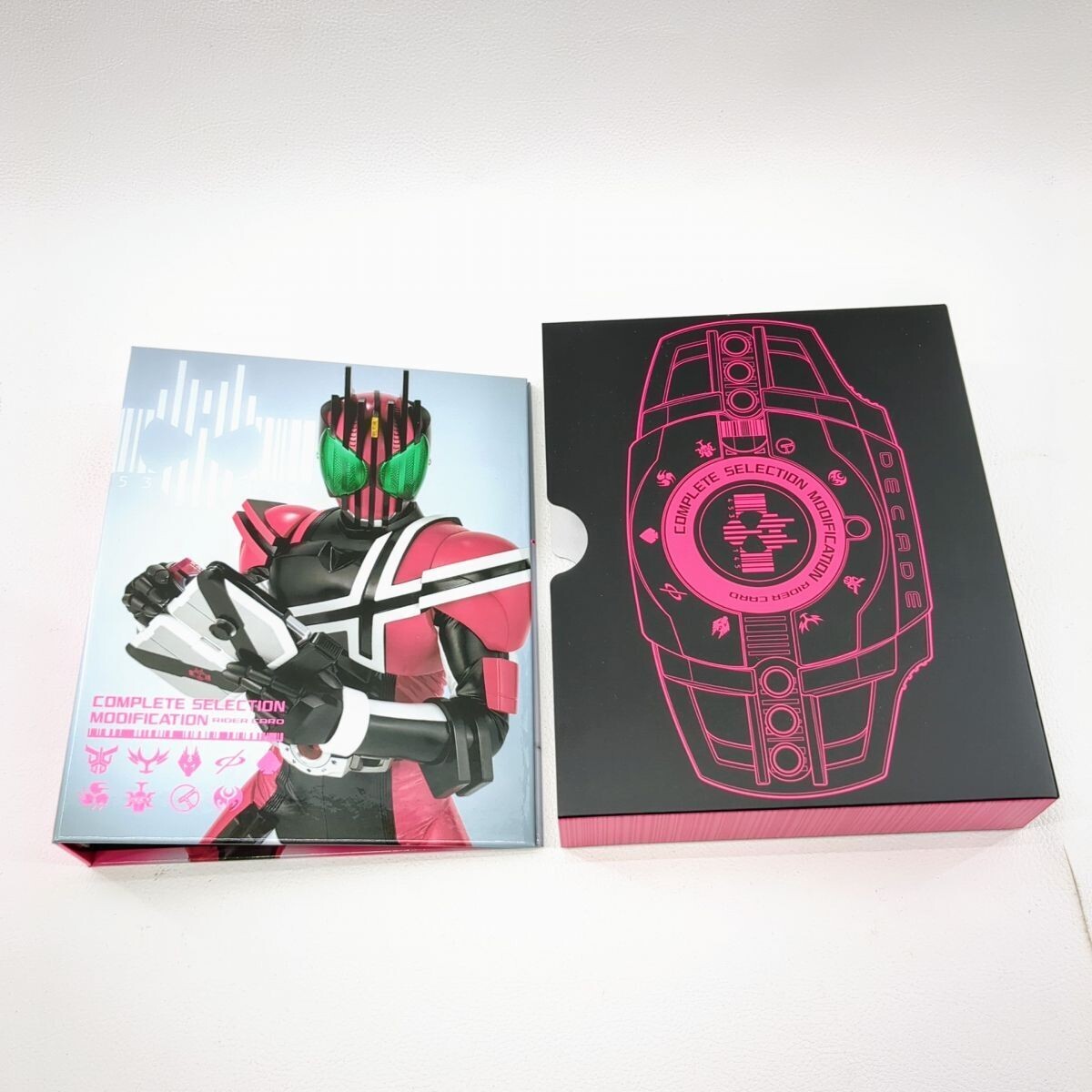 BANDAI CSM Complete Selection Modification Rider Card Decade Set