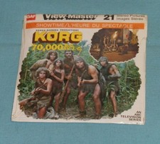 vintage KORG 70,000 B.C. 70000 BC VIEW-MASTER REELS packet new/sealed Canadian