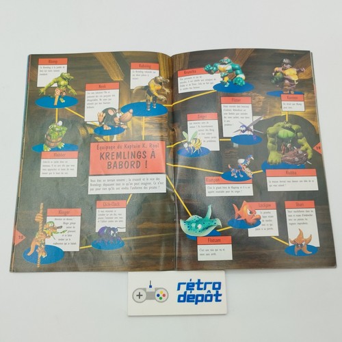 Manual Donkey Kong Country 2 Diddy's Kong Quest / super nintendo Snes/ Pal / Fr - Picture 4 of 4