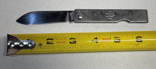 VTG Imperial Girl Scout Stainless Steel Simple Folding Pocket Knife - Picture 3 of 9