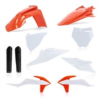 Acerbis VollstäNdiges Verkleidungskit 2021 Farbvariante FüR KTM SX 150 2019-2020