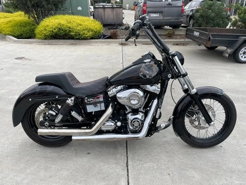 HARLEY DAVIDSON DYNA FXD STREETBOB 10/2010MDL 43414KMS STAT PROJECT MAKE N OFFER