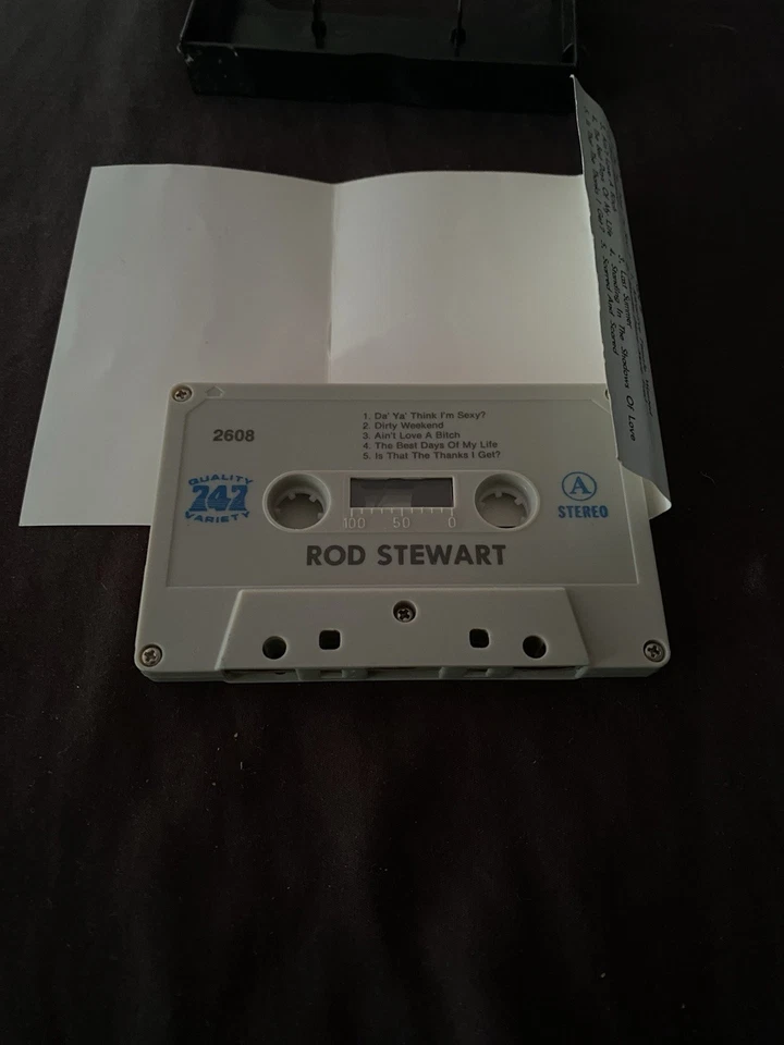 Rod Stewart – Blondes Have More Fun – Cassette Tape – Excellent Condition  - Image 4 of 4