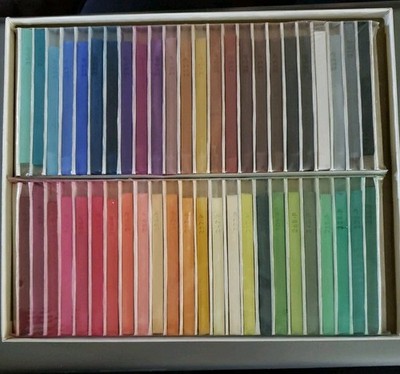 Vintage Nupastel Color Sticks 48 Colors, Assortment No. 274-48 | eBay