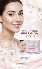 Lotus Herbals InstaGlow Brightening Facial Kit 40g WhiteGlow, Aloe Herbal Glow